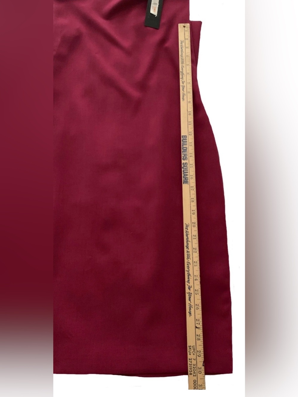 NEW Women's Size 2 Donna Karan Sleeveless Drape Neck Slit Back Fuschia $149 - Picture 6 of 11